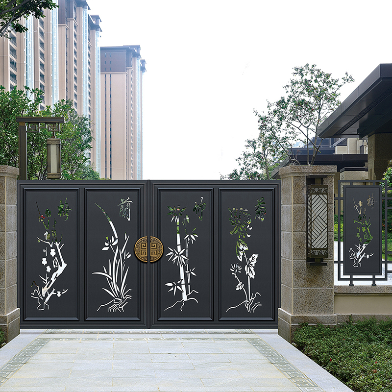 Ворота для двора виллы DH-DM095