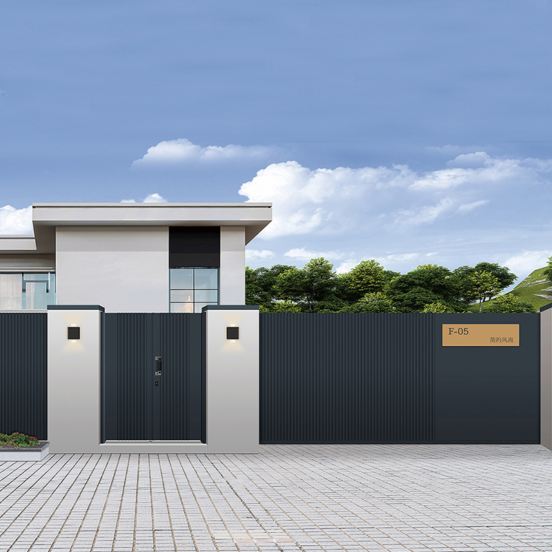 Ворота для двора виллы DH-DM102